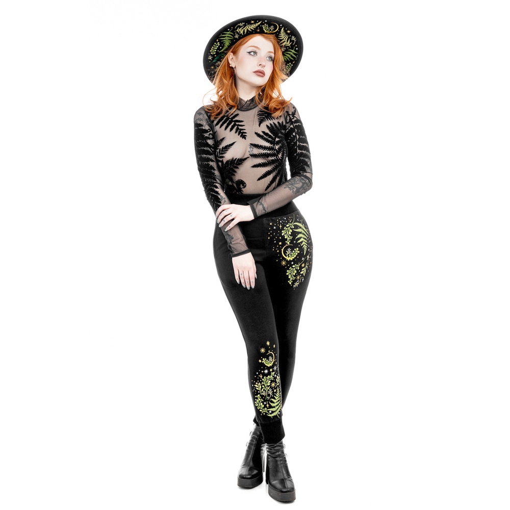 Restyle - Herbal Ladies jogging pants - Black